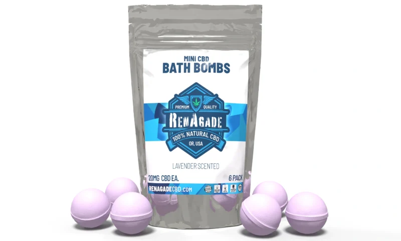 CBD Bath Bombs - MINI - Image 2