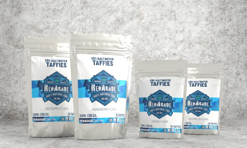 CBD Saltwater Taffies